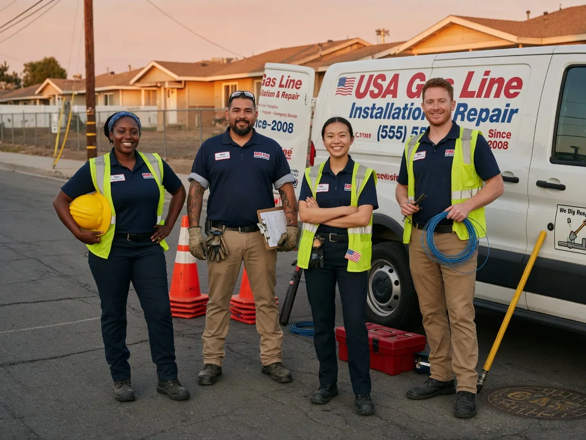 Gas Line Installation company in Smilax, KY
